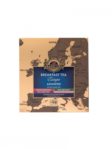 Basilur Europe Breakfast Tea 40 pak.
