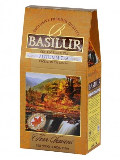 Juodoji biri arbata Basilur "4 Seasons "AUTUMN TEA" (carton pac.)