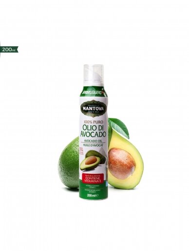 MANTOVA AVOCADO alyvuogių aliejus (in spray) 200 ml