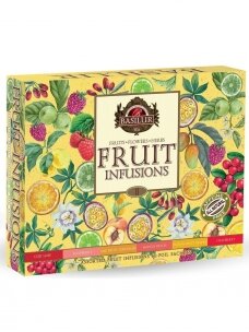 Vaisinių arbatų dovanu rinkinys Basilur Fruit Infusions Vol.III Assorted, 60 vnt